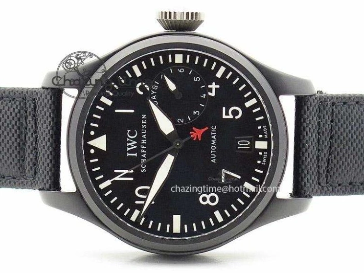 MIROTIME 0713 Big Pilot 5019 Ceramic Case Black Dial Asian 23J Youthful 7397
